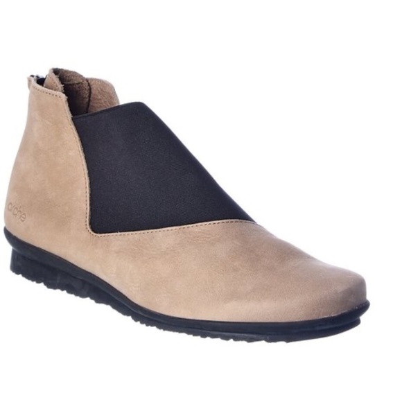 Arche Barzem Leather Booties Sabbia Nubuck Leather Size 38 US 7 Comfort Shoes - Picture 11 of 13